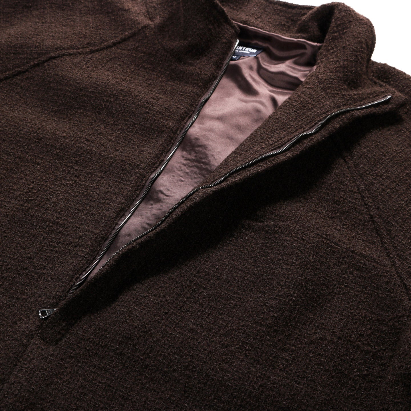 ARPENTEUR TRACK S P/O JACKET FANTAISIE TWEED BROWN