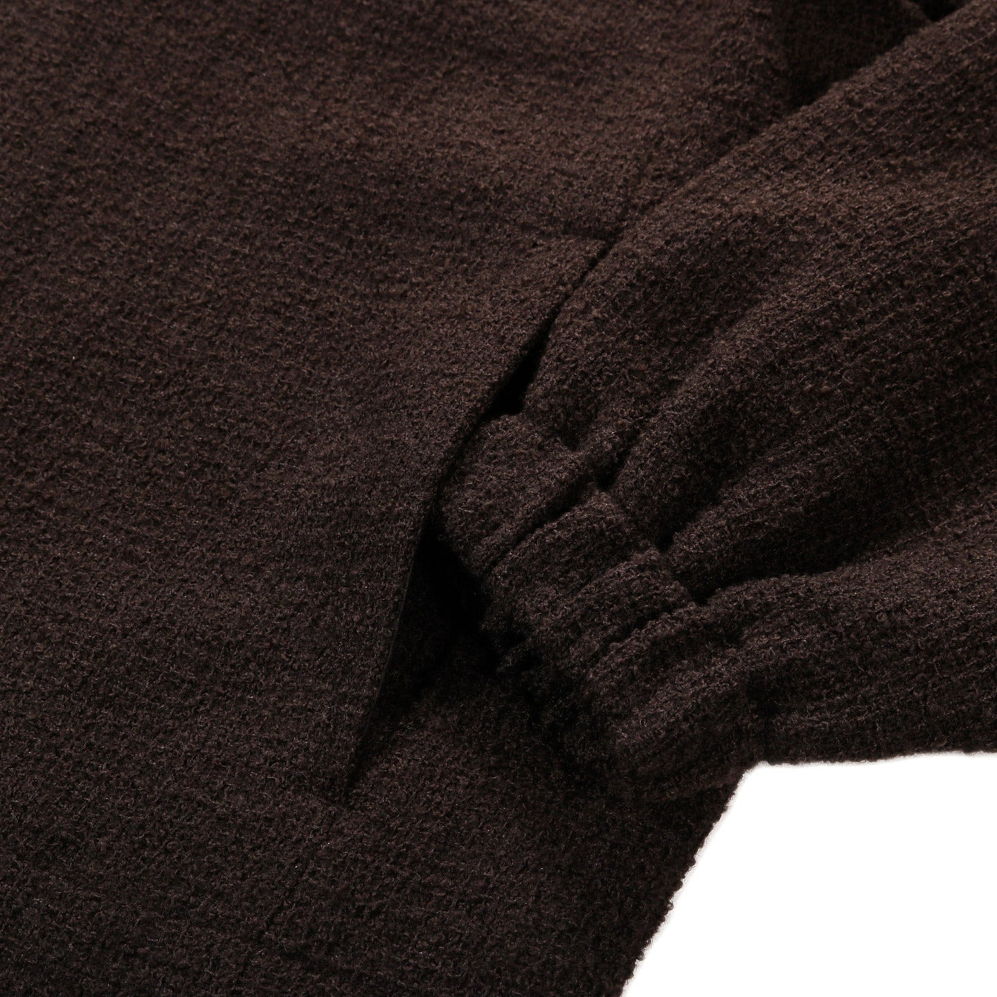 ARPENTEUR TRACK S P/O JACKET FANTAISIE TWEED BROWN