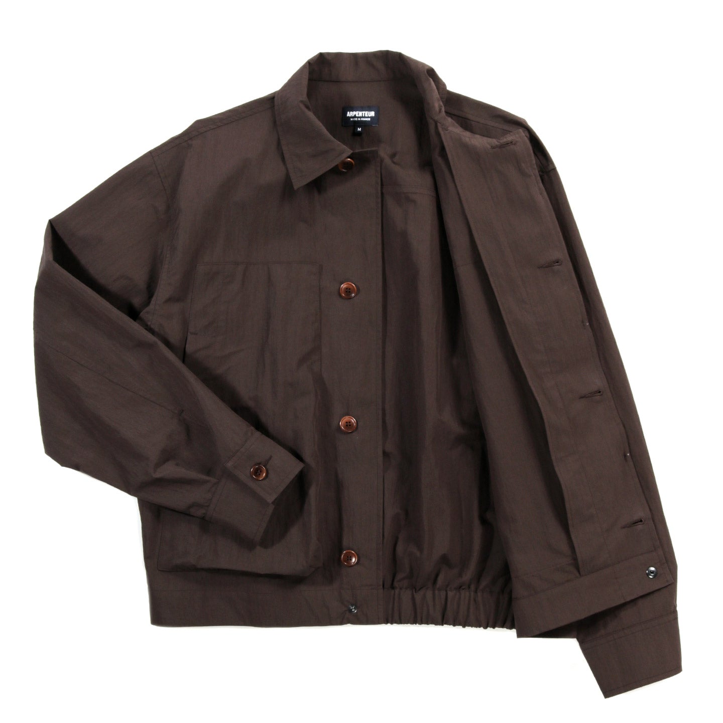 ARPENTEUR NOVO JACKET WEATHER CLOTH BROWN