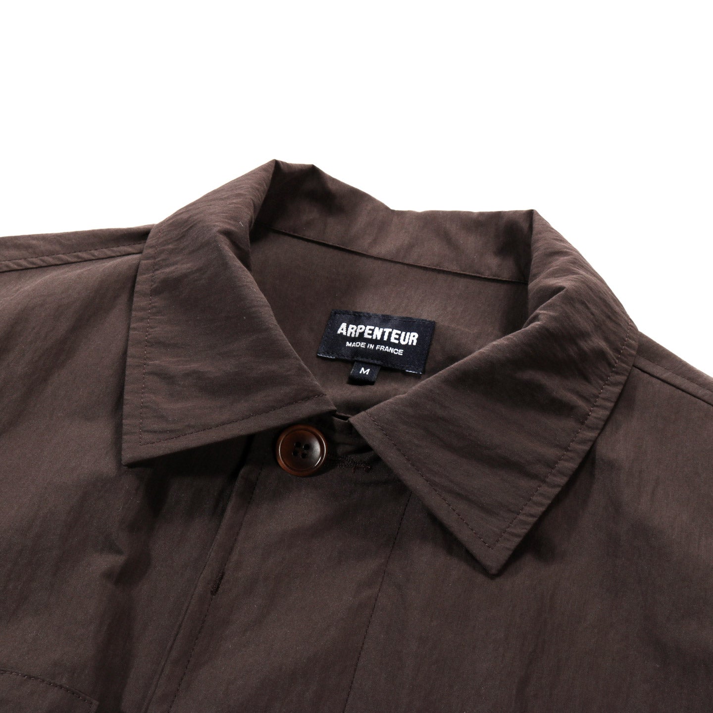 ARPENTEUR NOVO JACKET WEATHER CLOTH BROWN