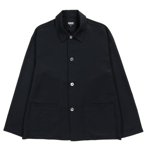ARPENTEUR REPOS JACKET DOUBLE CLOTH MIDNIGHT