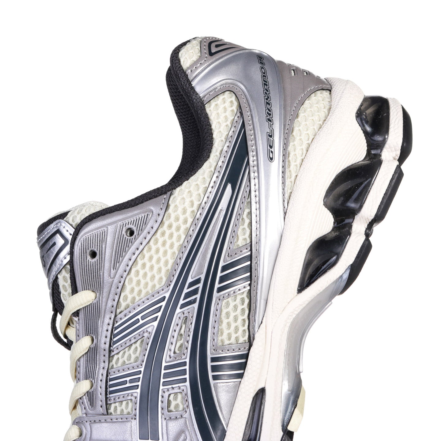 ASICS GEL-KAYANO 14 OYSTER WHITE / STEEPLE GREY