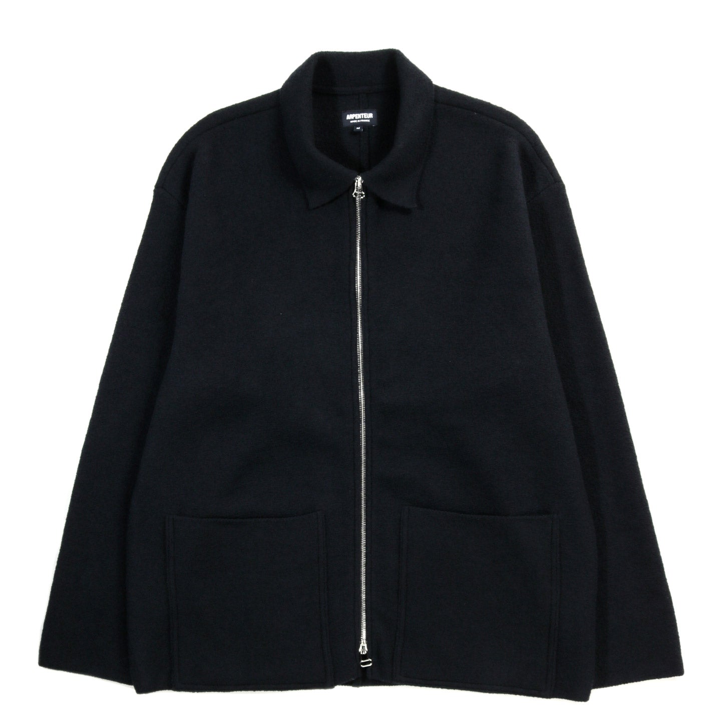 ARPENTEUR LINEA JACKET FELTED WOOL MIDNIGHT
