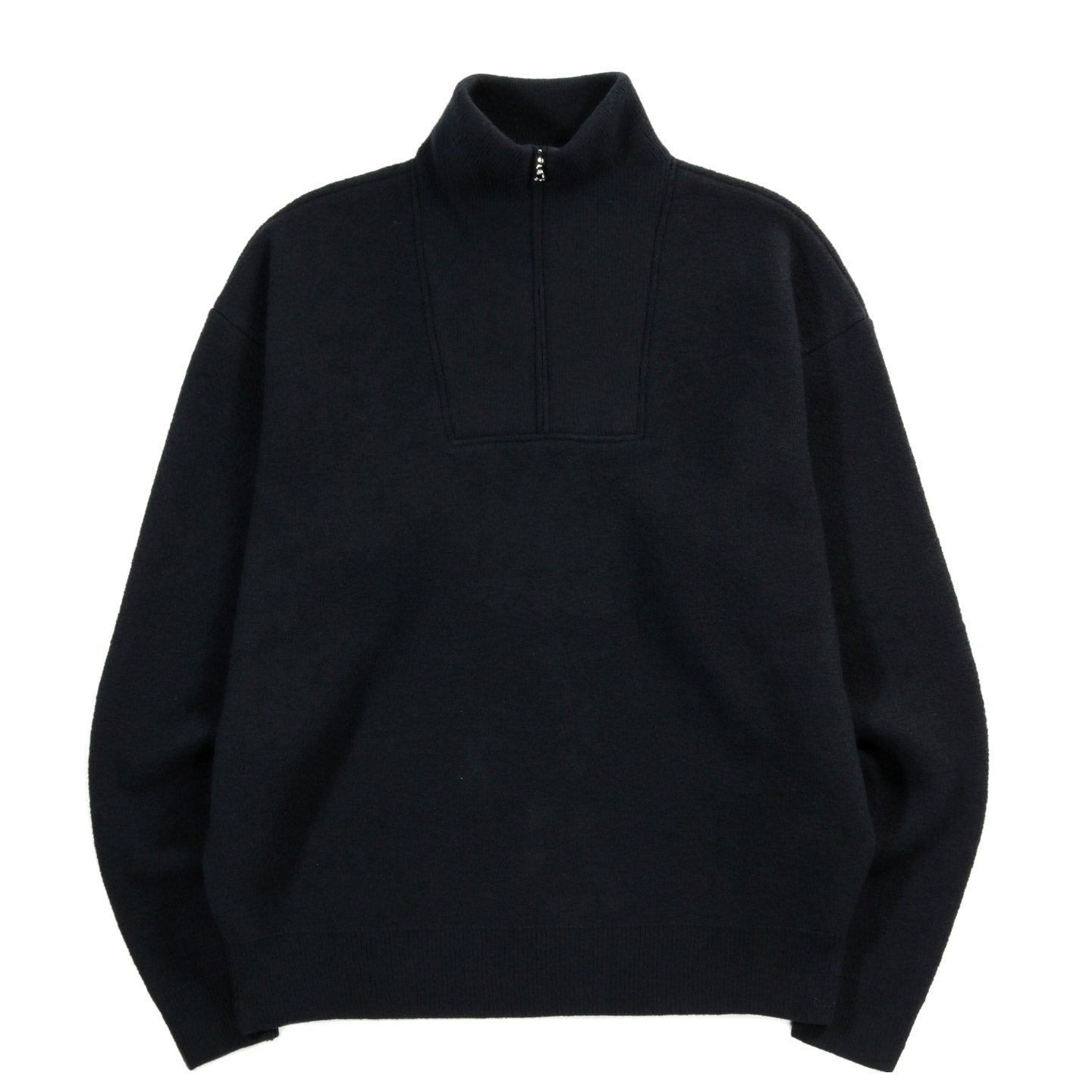 ARPENTEUR CAM SWEATER FELTED WOOL MIDNIGHT