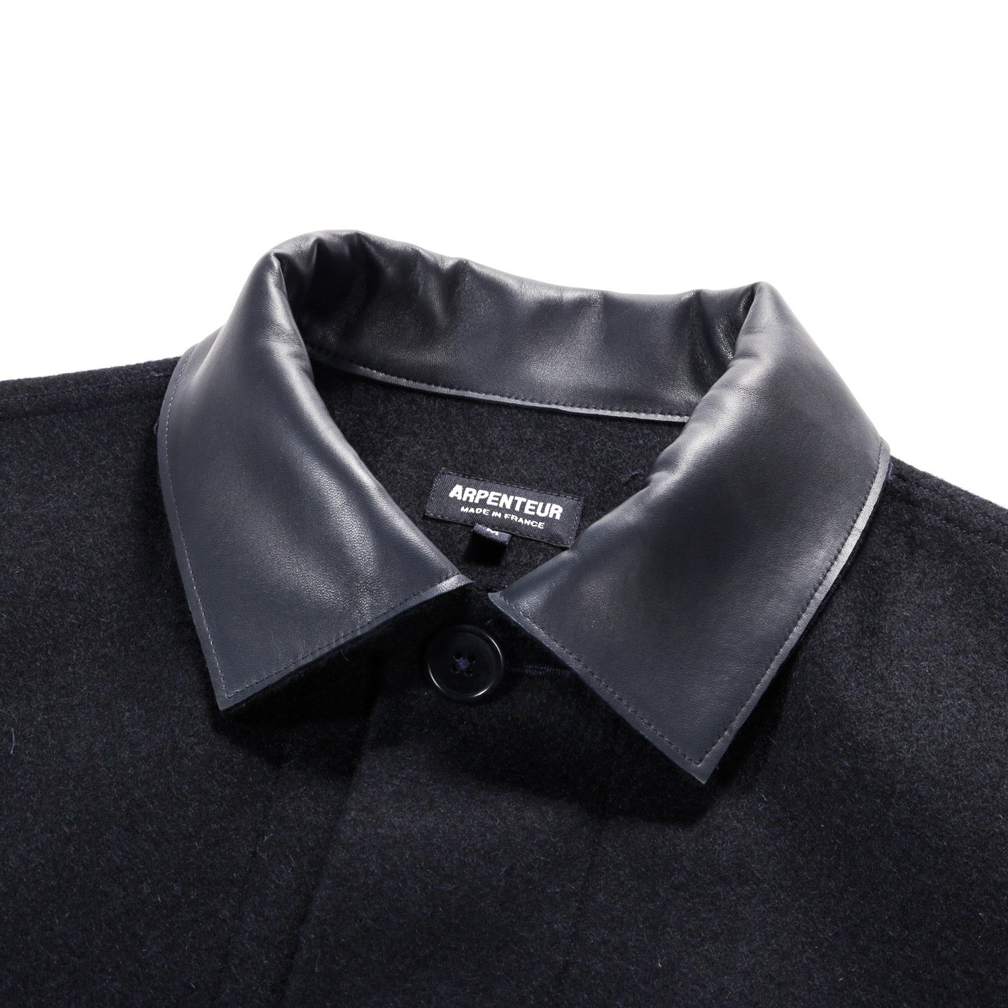 ARPENTEUR LUX C JACKET WOOL MELTON MIDNIGHT