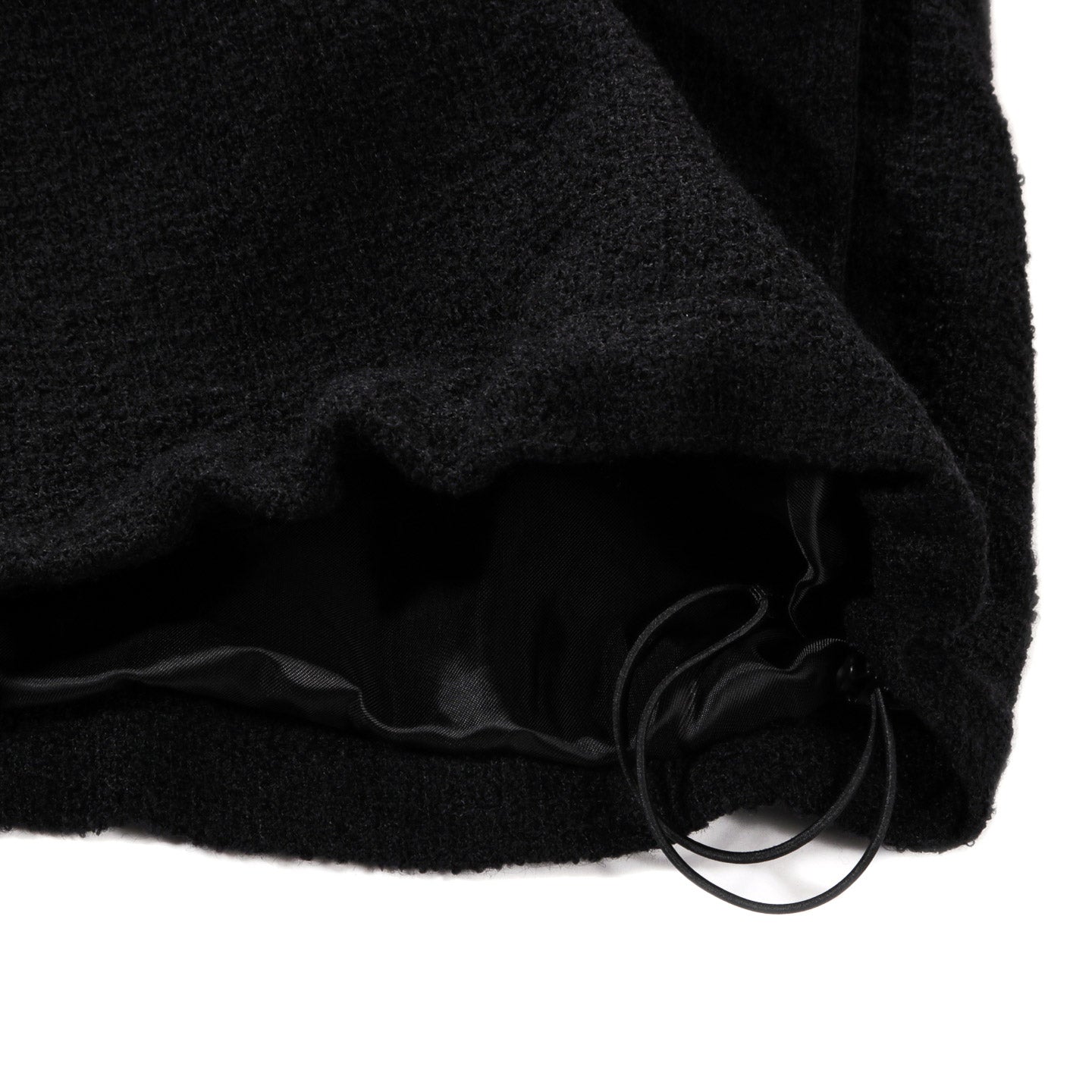ARPENTEUR TRACK S P/O JACKET FANTAISIE TWEED BLACK