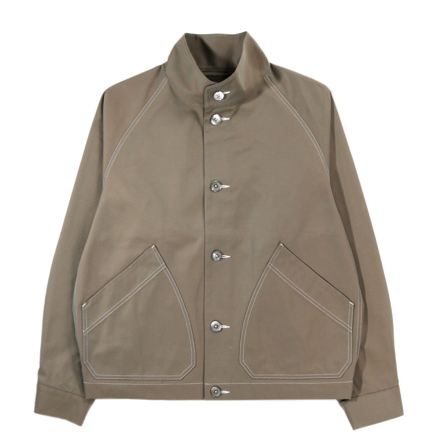 A.B. UNIFORM TRENCH JACKET OLIVE