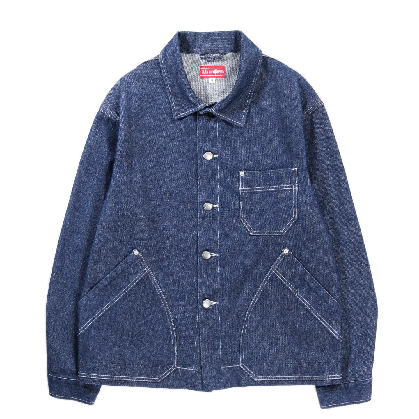 A.B. UNIFORM DENIM CONTINENTAL JACKET