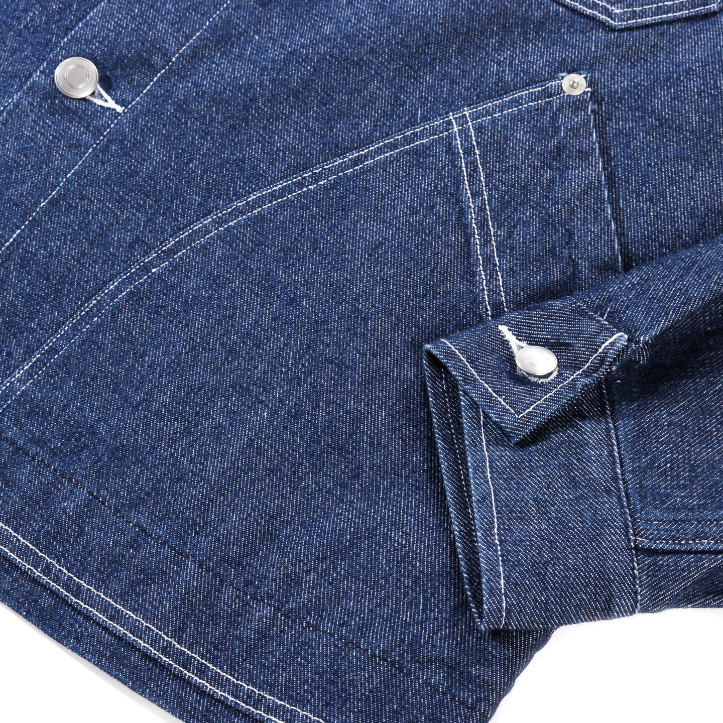 A.B. UNIFORM DENIM CONTINENTAL JACKET