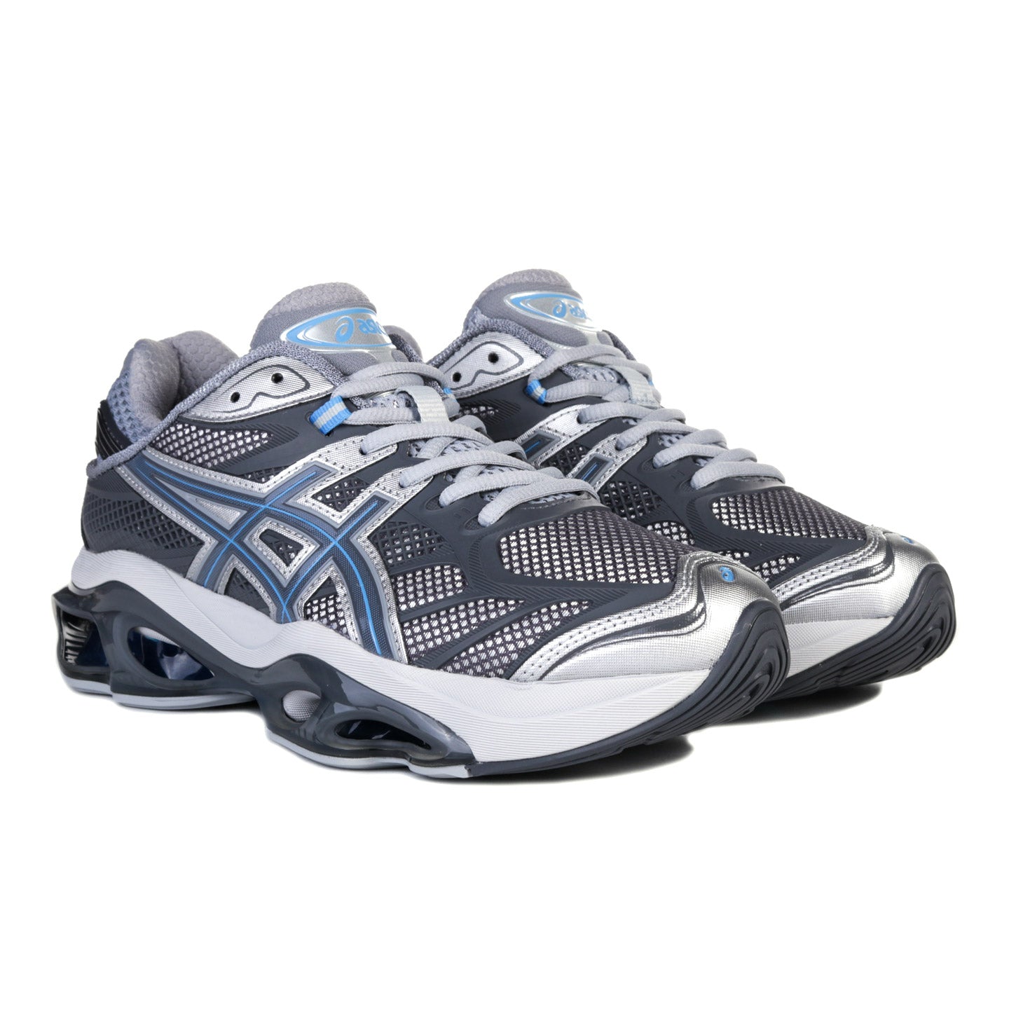 ASICS GEL-KINETIC 2.0 PURE SILVER / BLUE COAST