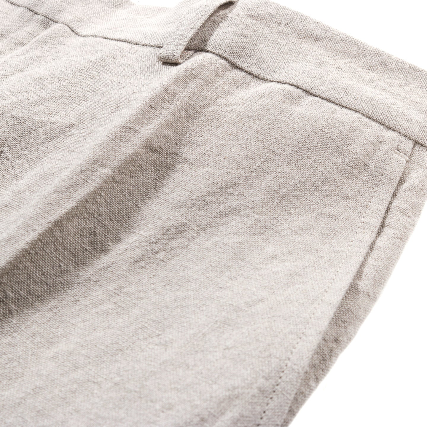A KIND OF GUISE RELAXED TAILORED TROUSERS BEACH LINEN