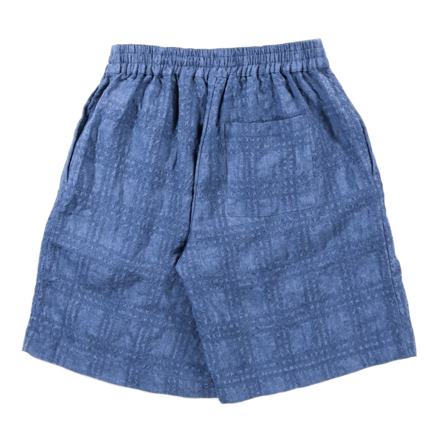 A KIND OF GUISE SALEH SHORTS AQUAMARINE SEERCHECK