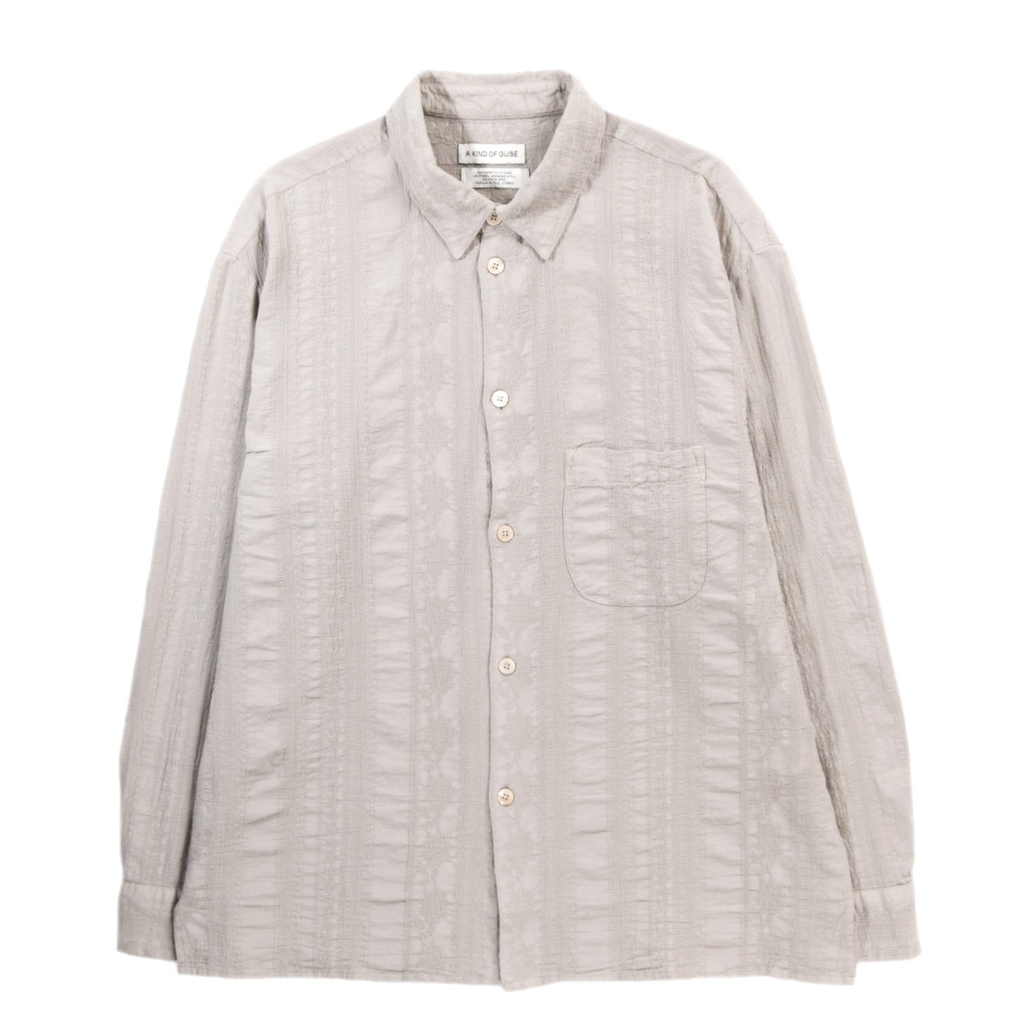 A KIND OF GUISE GUSTO SHIRT TAUPE