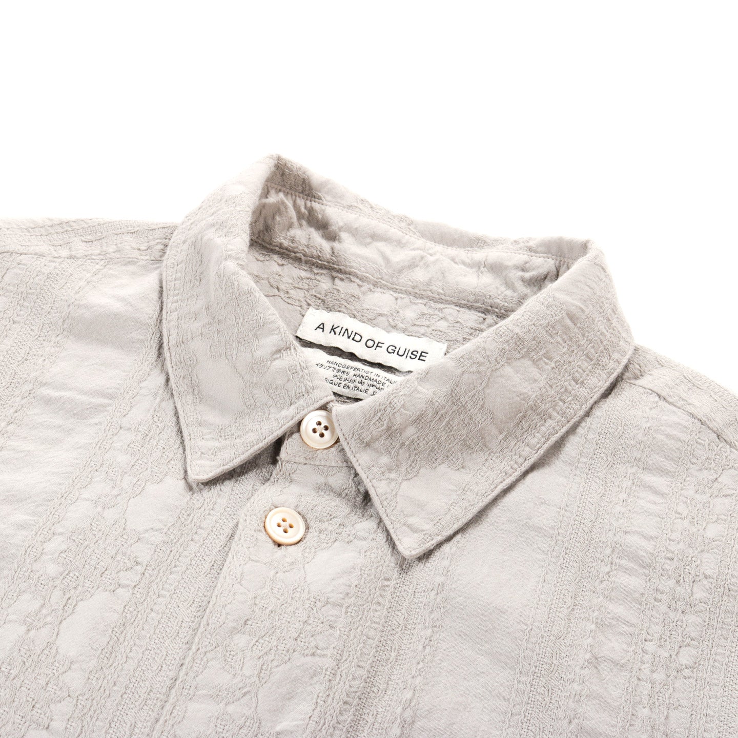 A KIND OF GUISE GUSTO SHIRT TAUPE