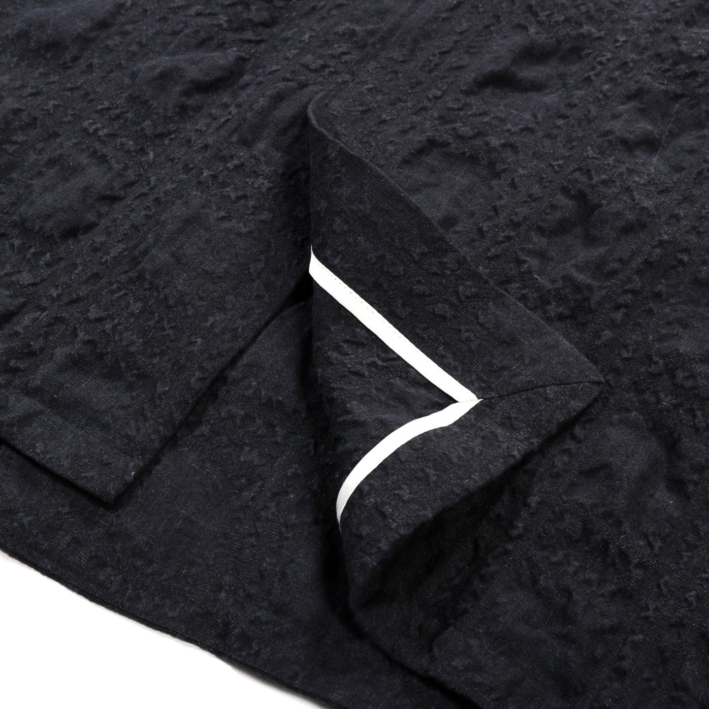 A KIND OF GUISE DECONSTRUCTED PEAK BLAZER FADED BLACK SEERCHECK