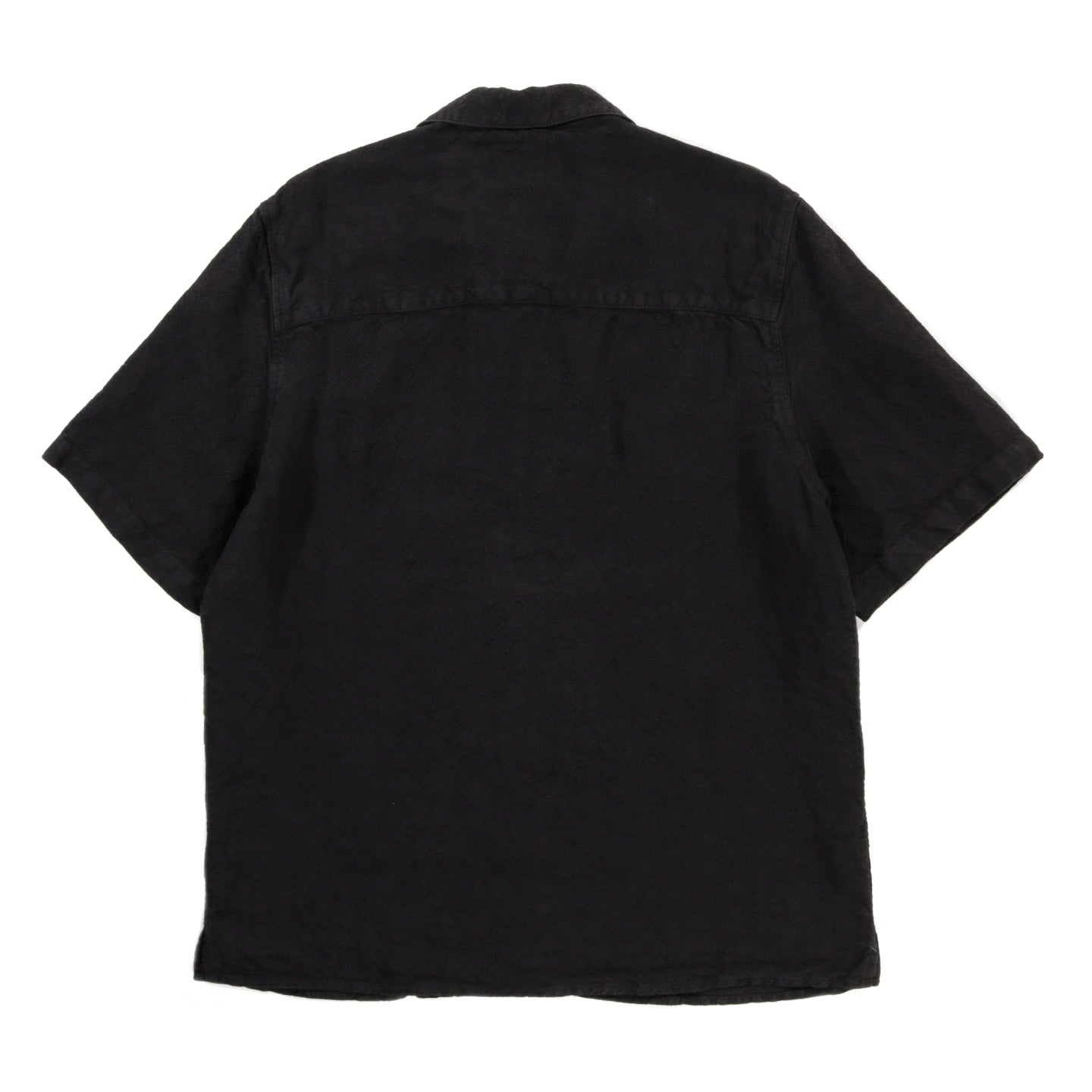 A KIND OF GUISE GIOIA SHIRT MYSTIC BLACK LINEN