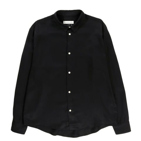 A KIND OF GUISE FULVIO SHIRT MELTED BLACK