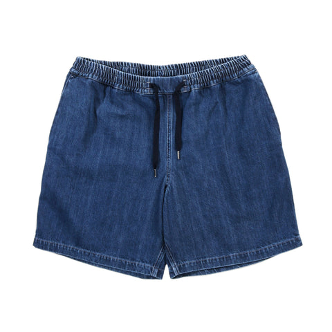 A KIND OF GUISE VOLTA SHORTS BLEACHED DENIM