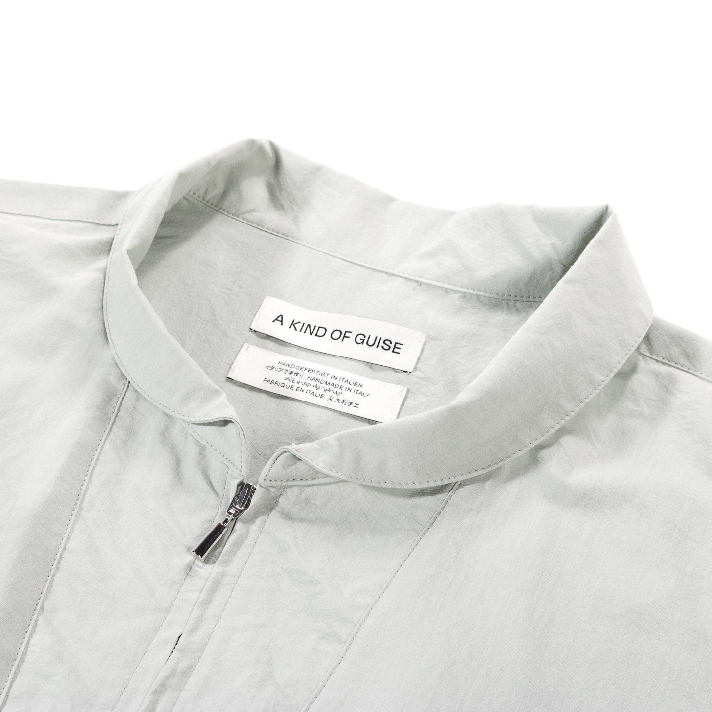 A KIND OF GUISE CHAO FISHERMEN SHIRT PALE SAGE