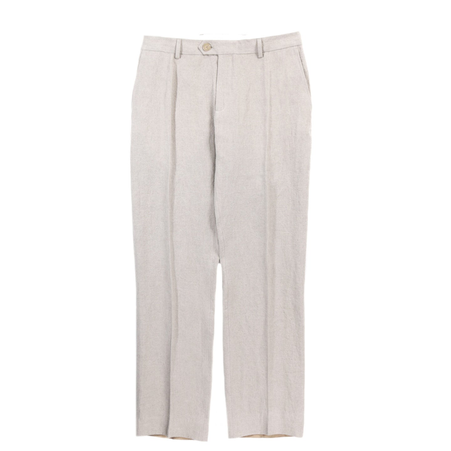 A KIND OF GUISE RELAXED TAILORED TROUSERS BEACH LINEN