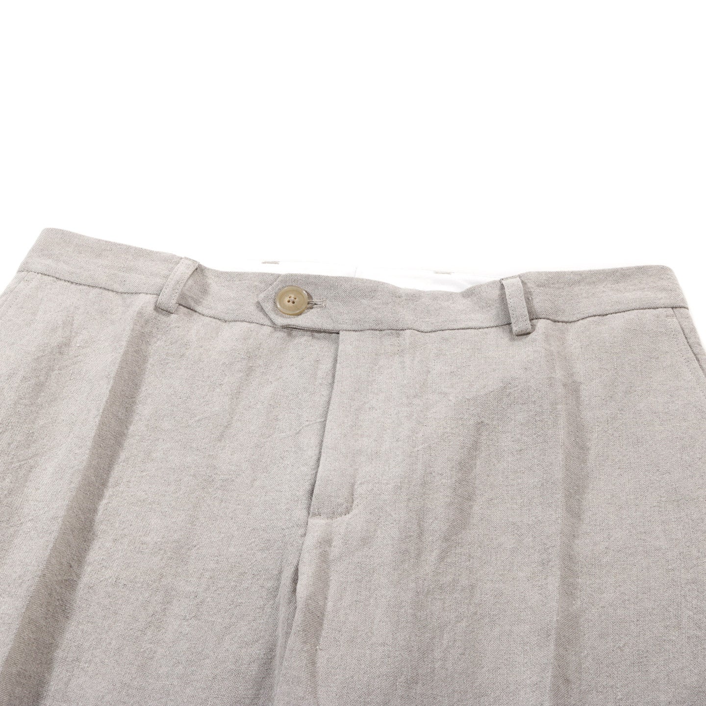 A KIND OF GUISE RELAXED TAILORED TROUSERS BEACH LINEN
