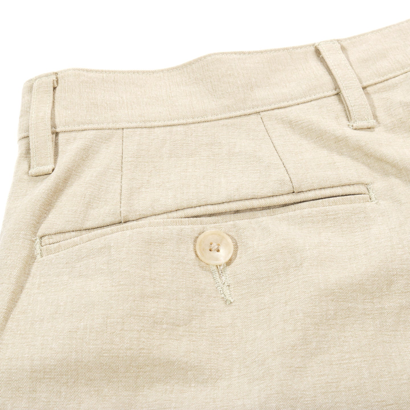 AURALEE WASHED HARD TWIST CANVAS PANTS KHAKI BEIGE