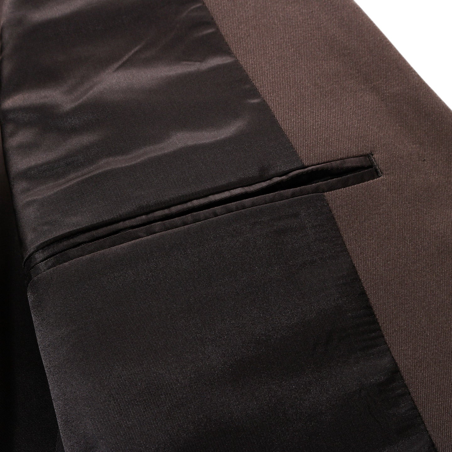 AURALEE LIGHT WOOL MAX GABARDINE JACKET DARK BROWN