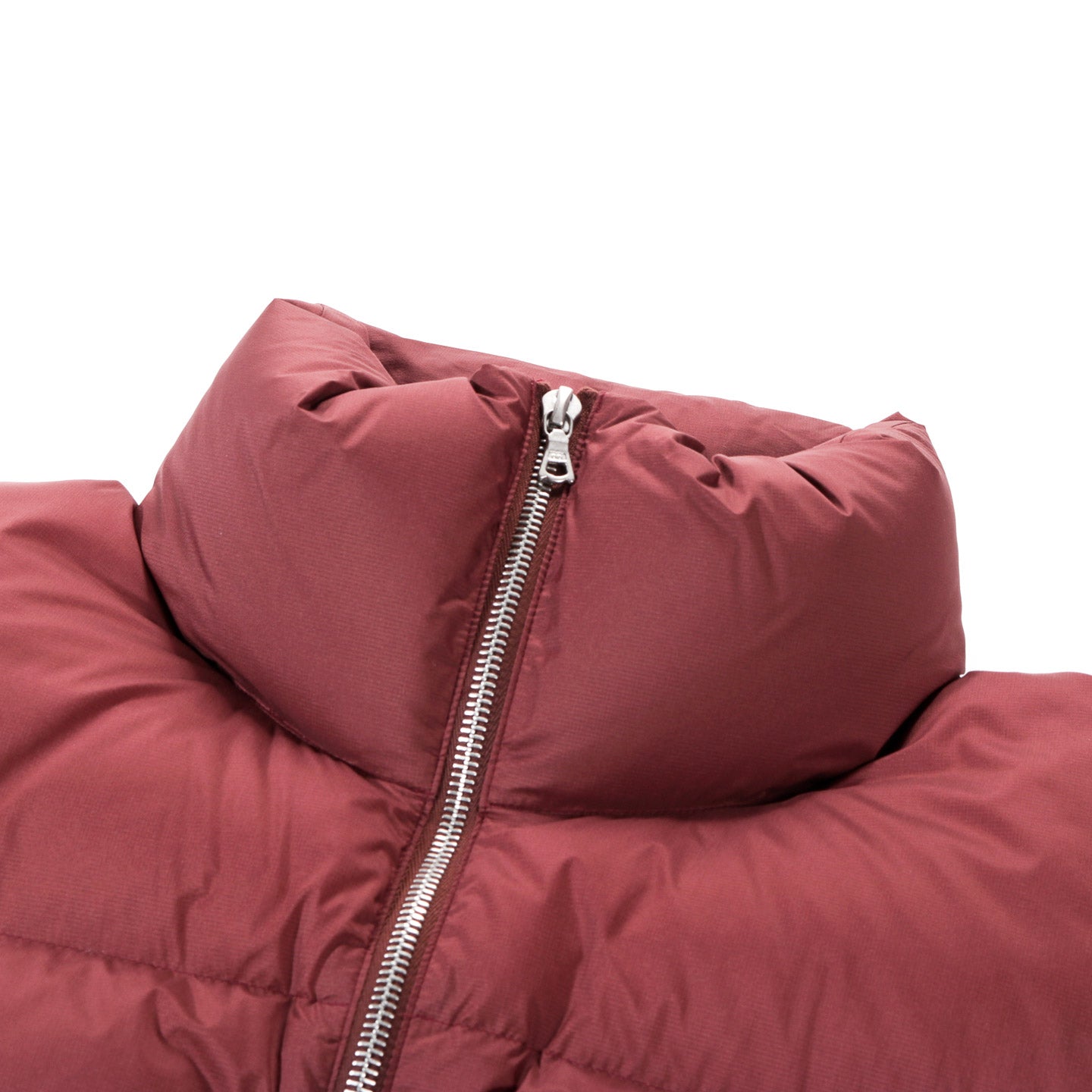 AURALEE SUPER LIGHT NYLON RIPSTOP DOWN BLOUSON BURGUNDY