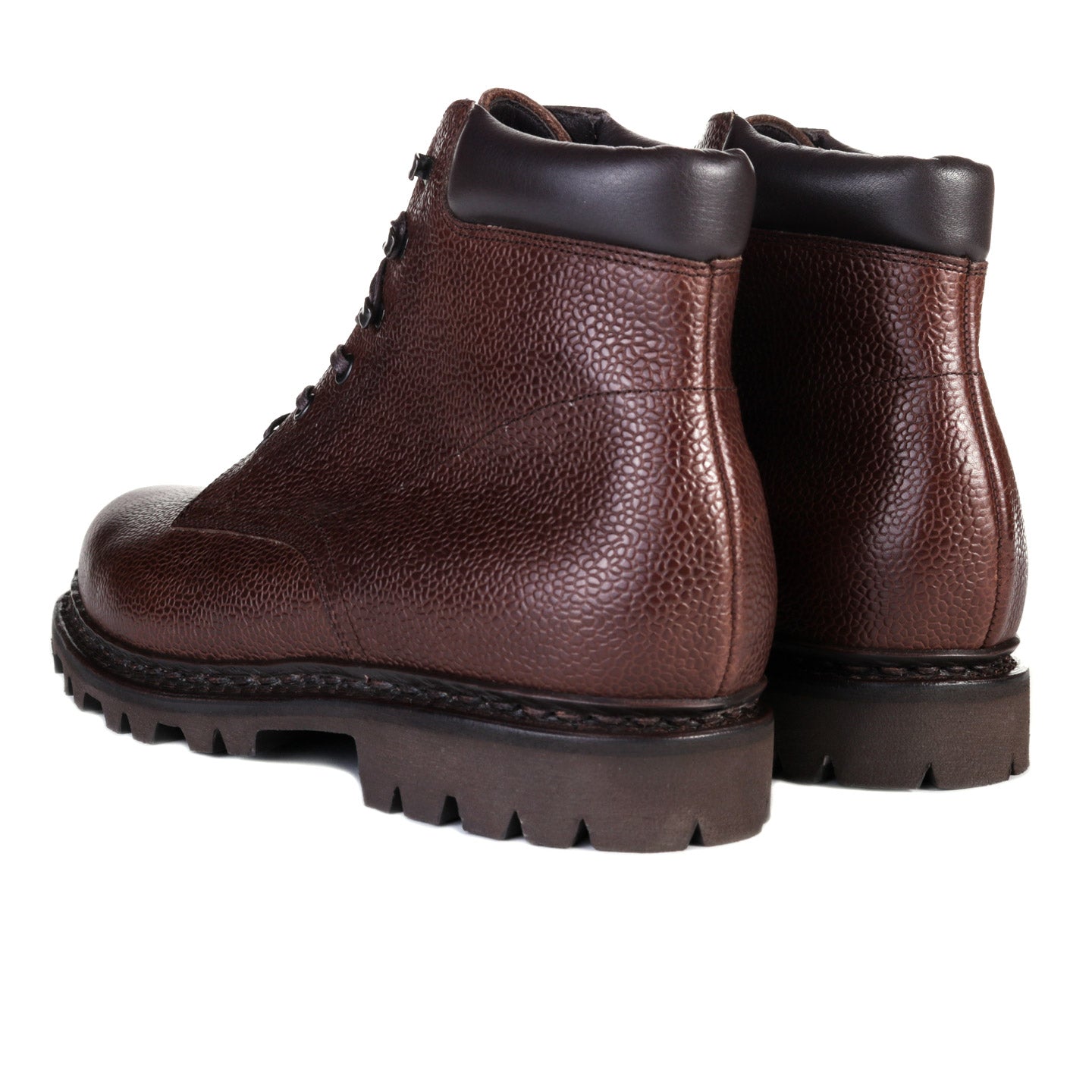 ARPENTEUR PARABOOT BERGY GRAINED CALF LEATHER BROWN