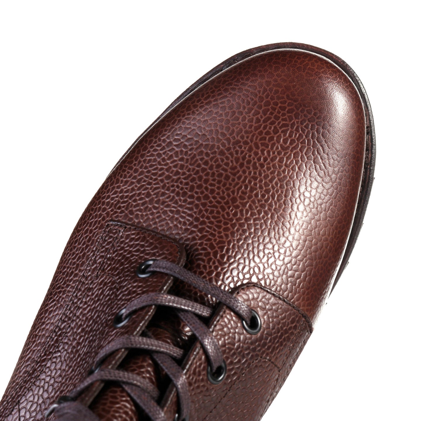 ARPENTEUR PARABOOT BERGY GRAINED CALF LEATHER BROWN