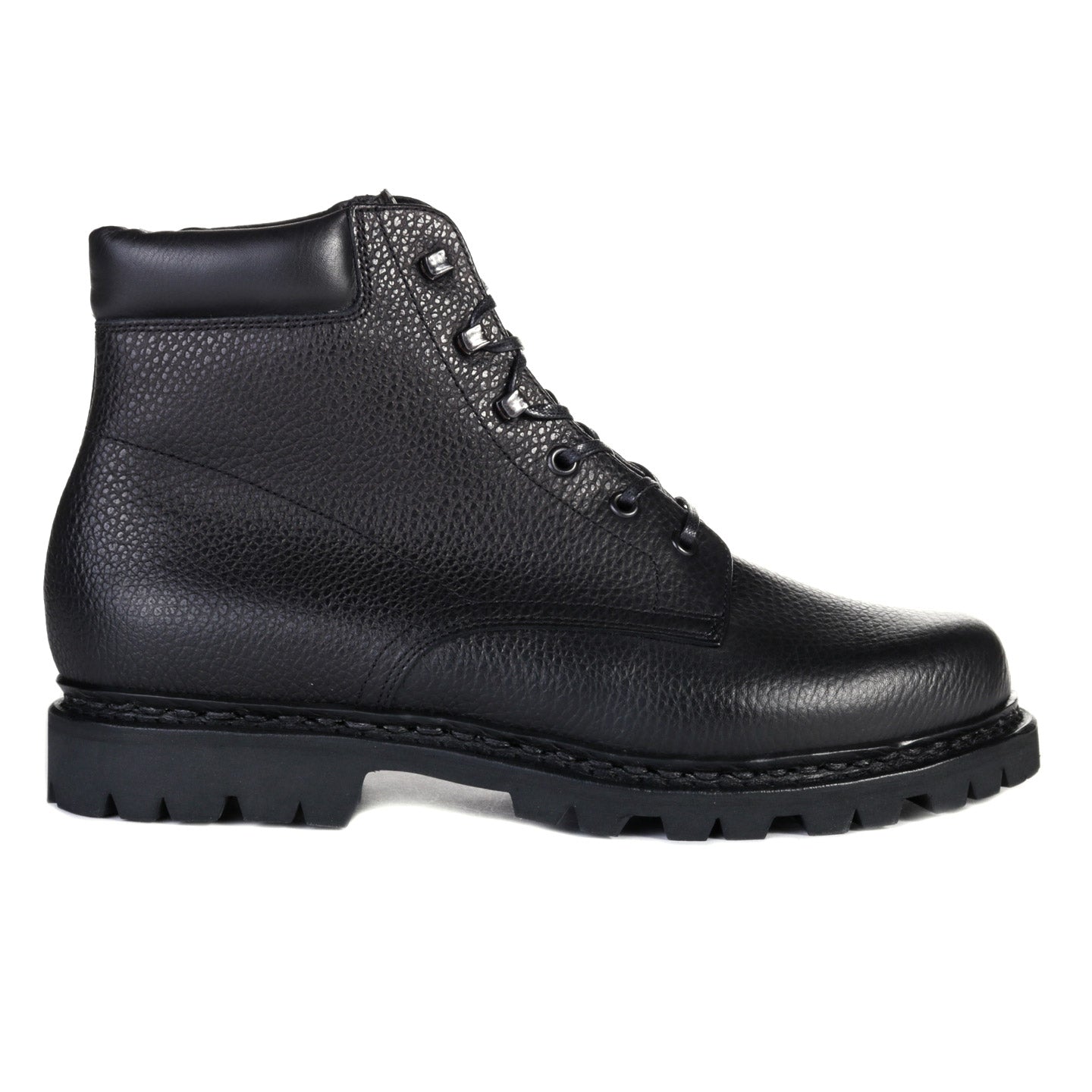 ARPENTEUR PARABOOT BERGY GRAINED CALF LEATHER BLACK