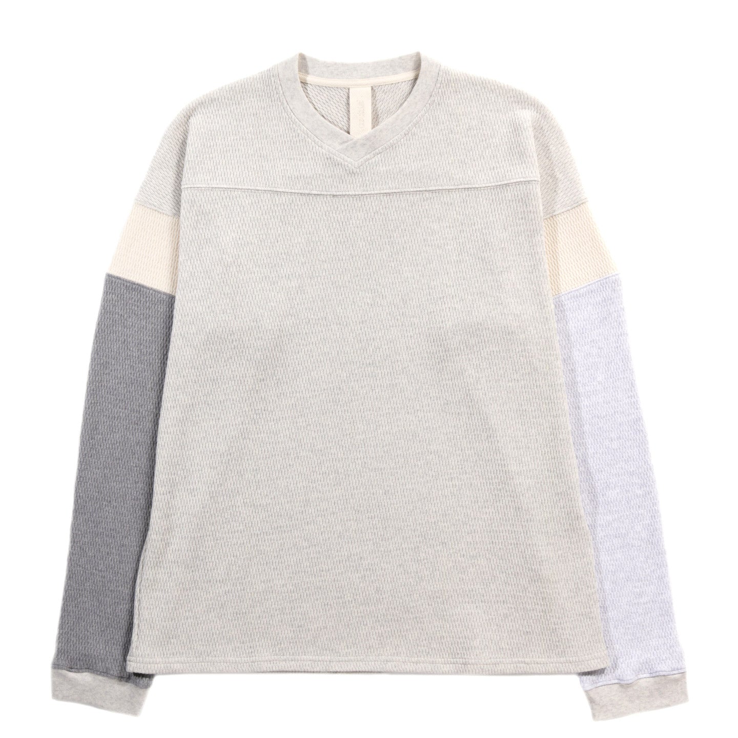 ARCHIE L/S HOCKEY TEE HEATHER COTTON THERMAL