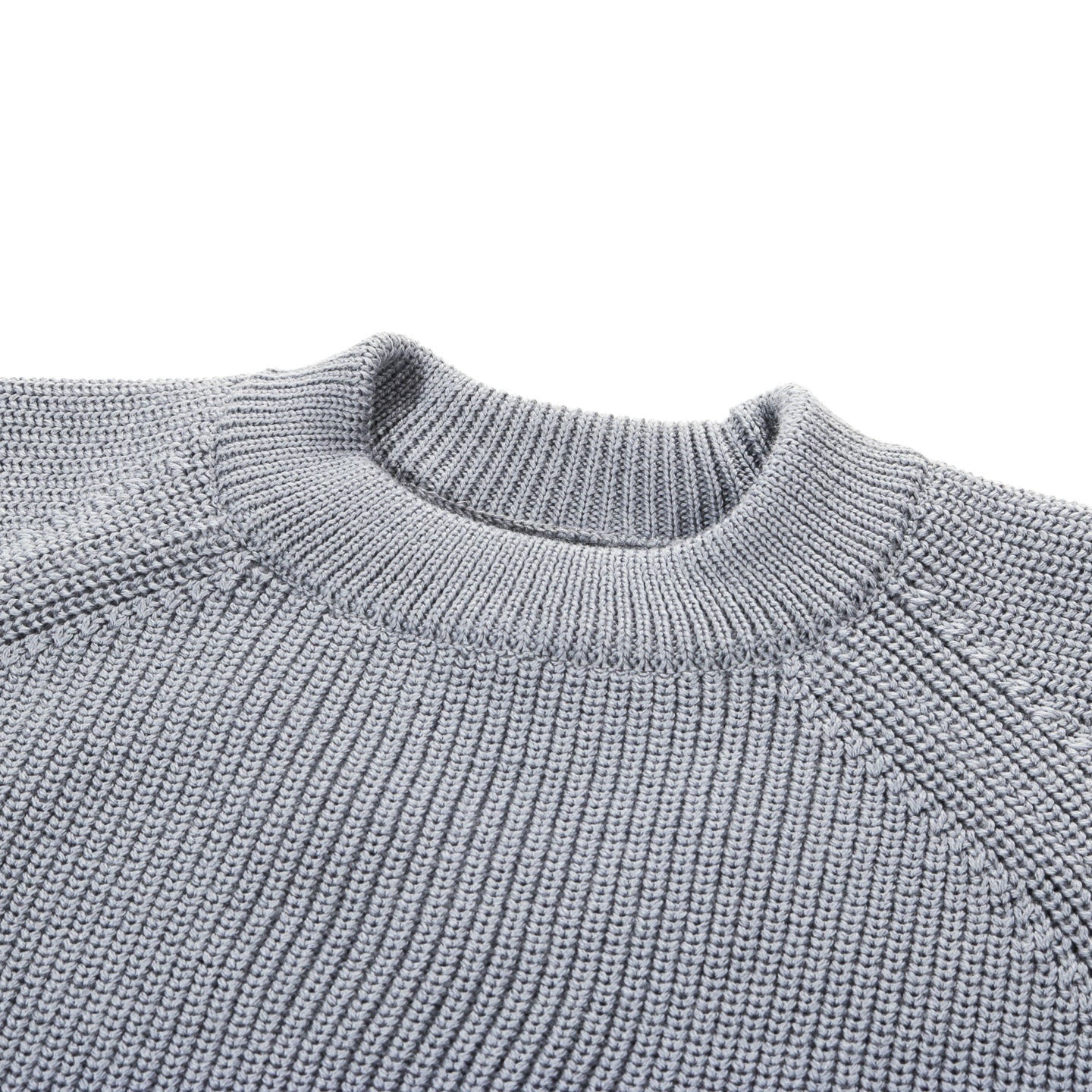 ARPENTEUR PLANO SWEATER MERINO WOOL RIB CONCRETE