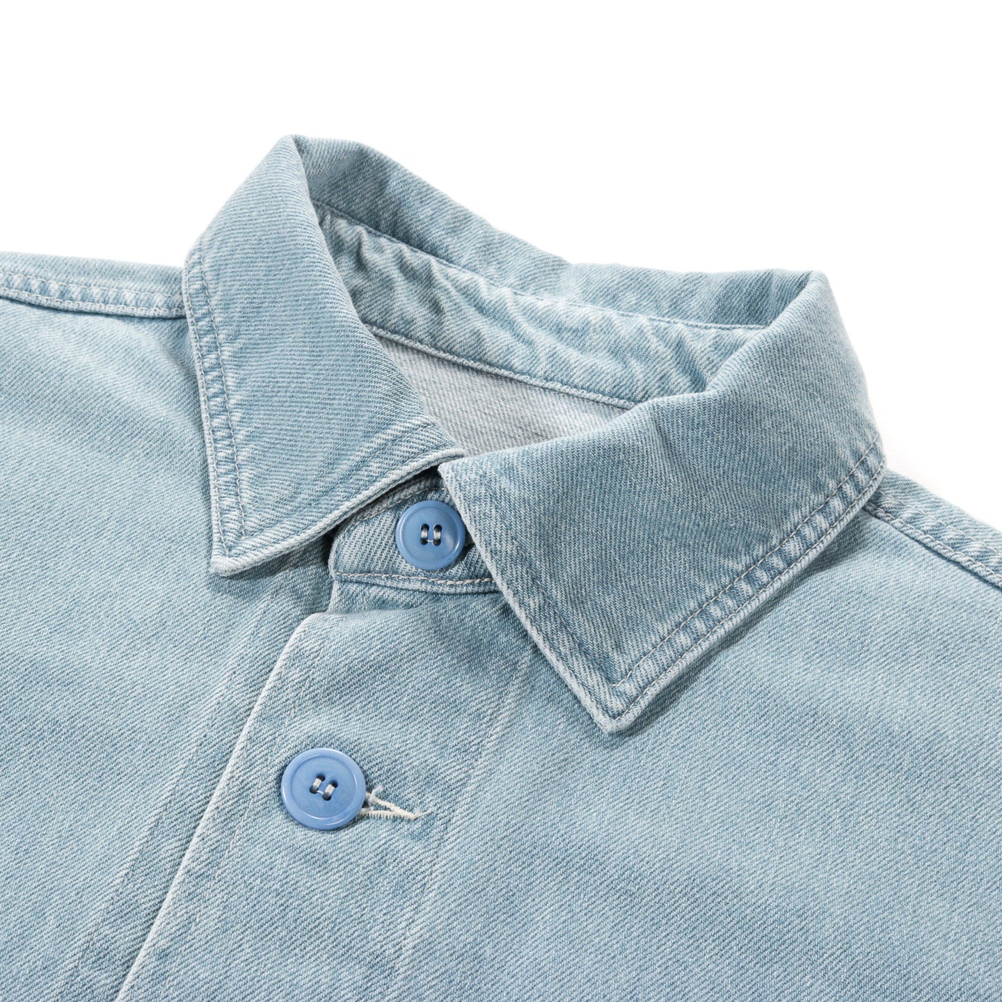 ARPENTEUR LUX JACKET MIDWEIGHT DENIM BLEACH