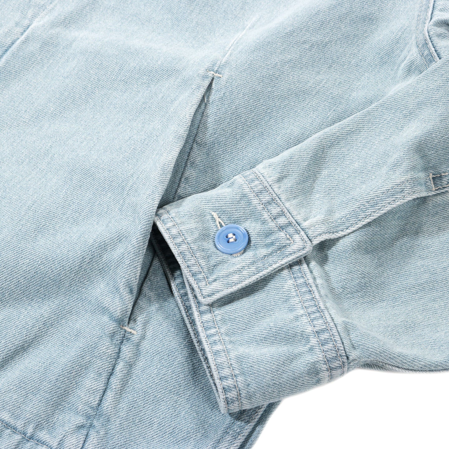 ARPENTEUR LUX JACKET MIDWEIGHT DENIM BLEACH
