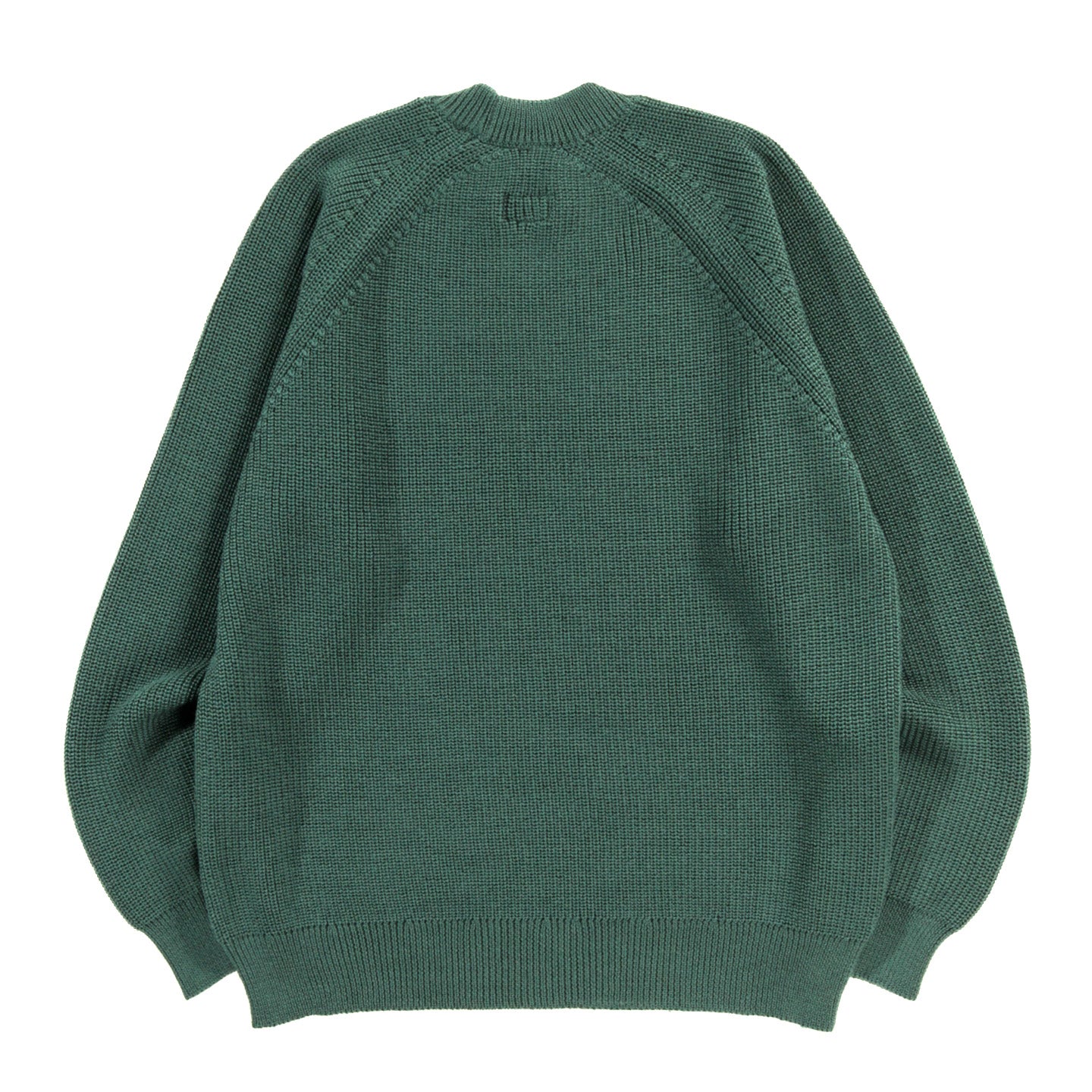 ARPENTEUR PLANO SWEATER MERINO WOOL RIB EMERALD