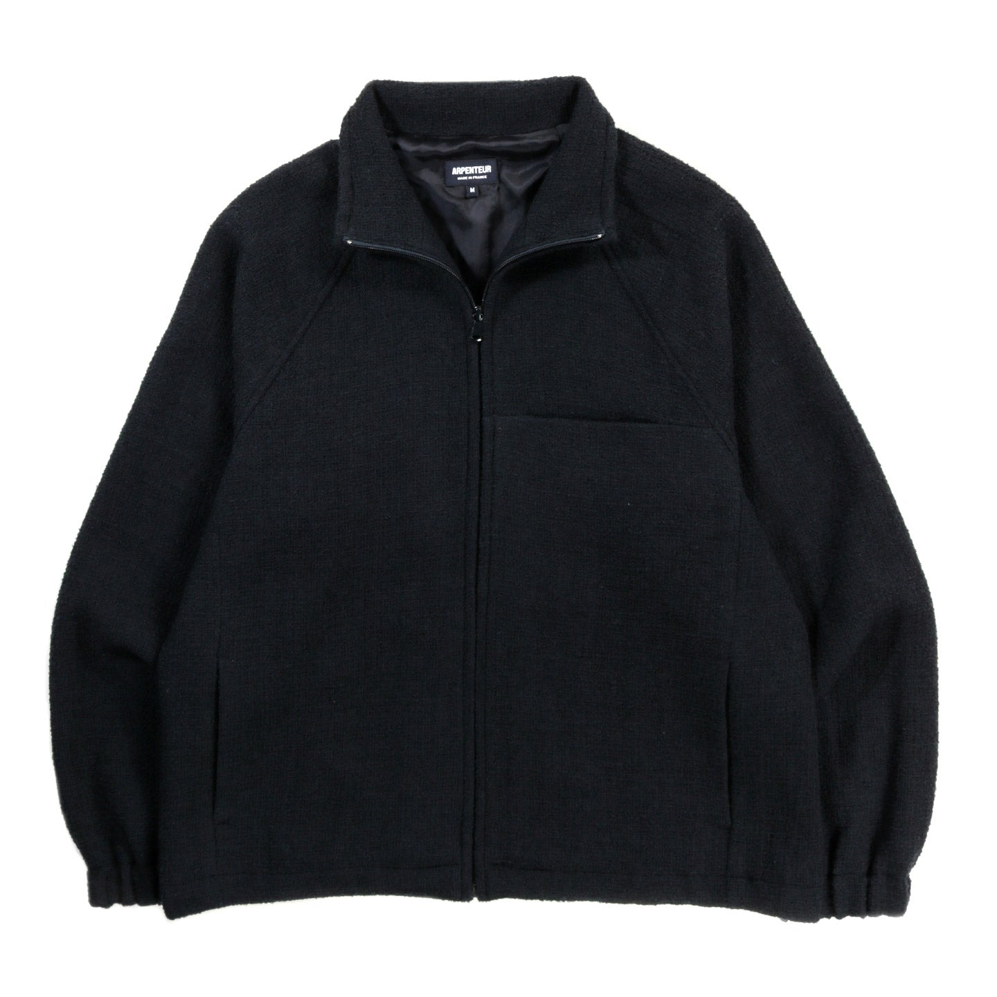 ARPENTEUR TRACK JACKET FANTASY TWEED MIDNIGHT