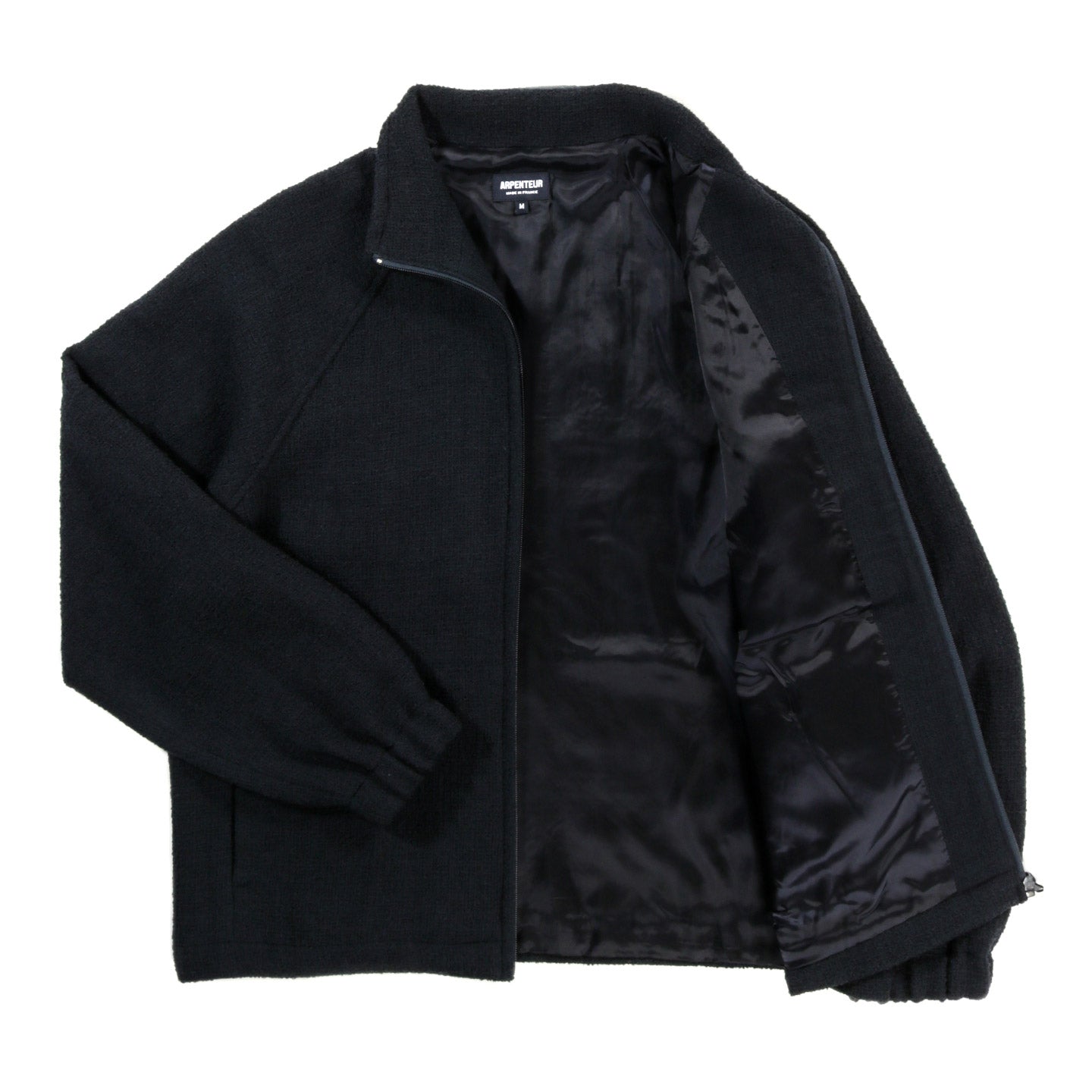 ARPENTEUR TRACK JACKET FANTASY TWEED MIDNIGHT