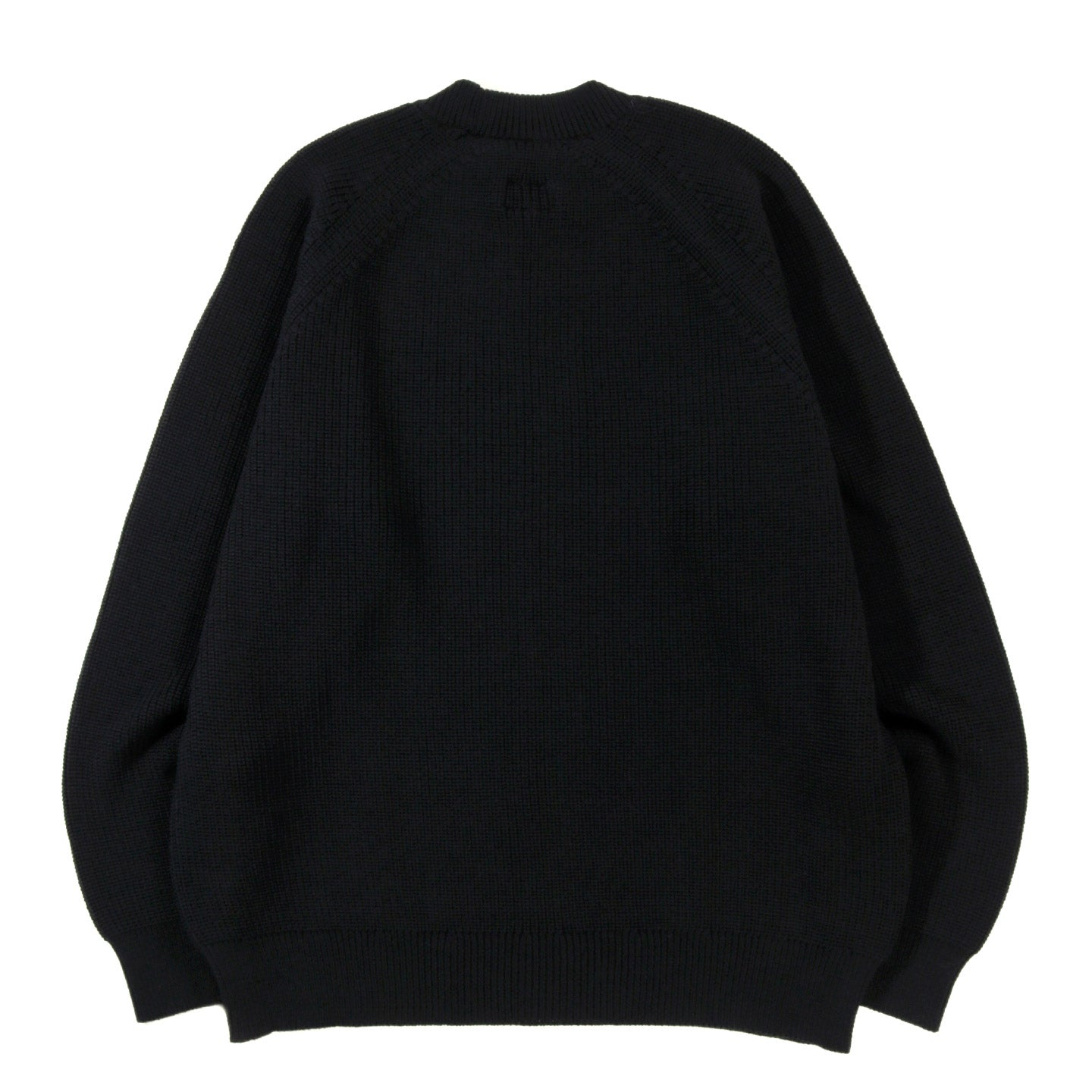 ARPENTEUR PLANO SWEATER MERINO WOOL RIB BLACK