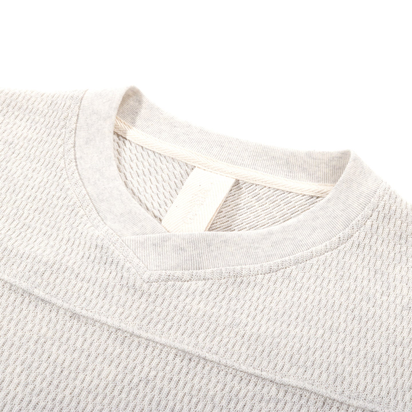 ARCHIE L/S HOCKEY TEE HEATHER COTTON THERMAL
