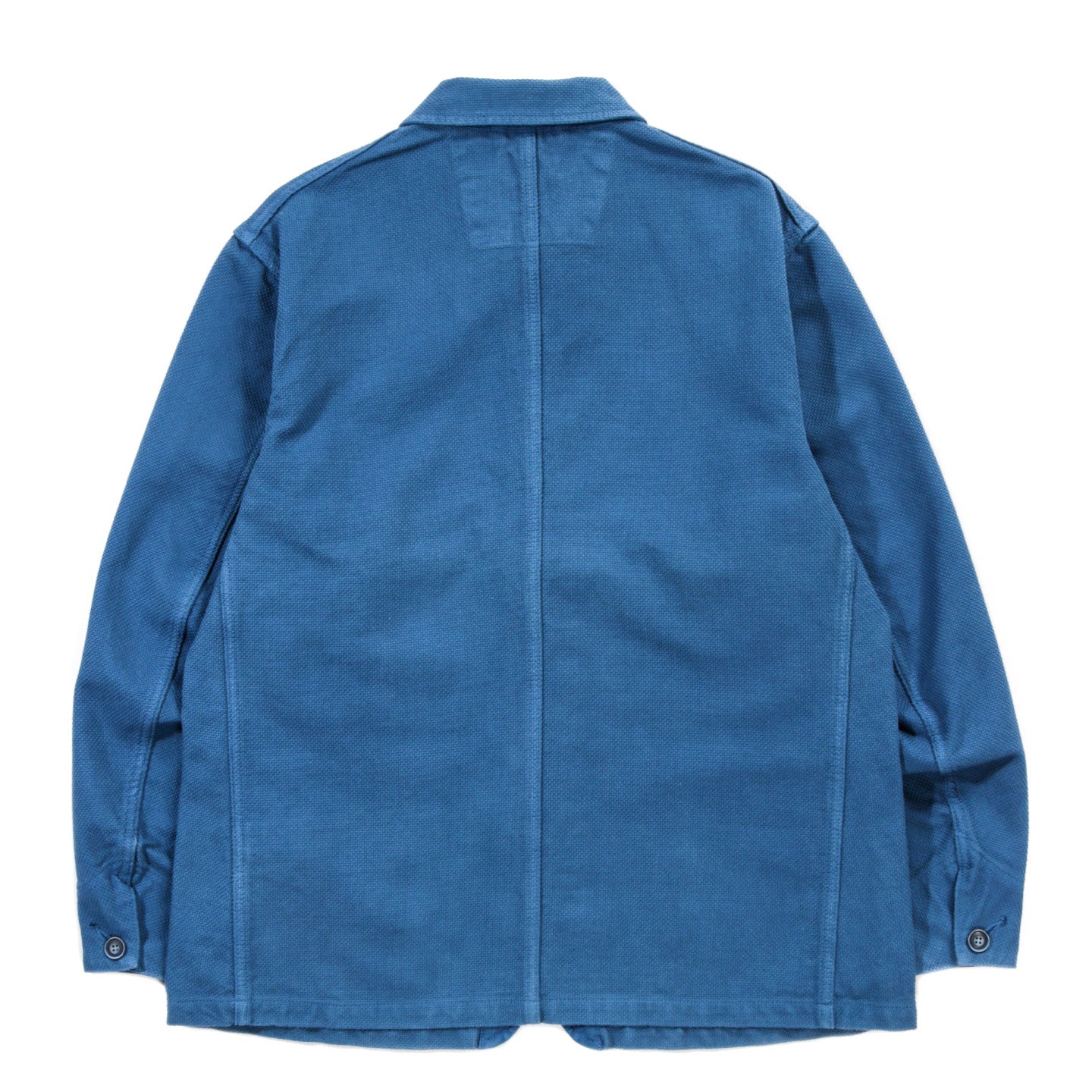 BLUE BLUE JAPAN BLUE INDIGO 'SASHIKO' COVERALL JACKET