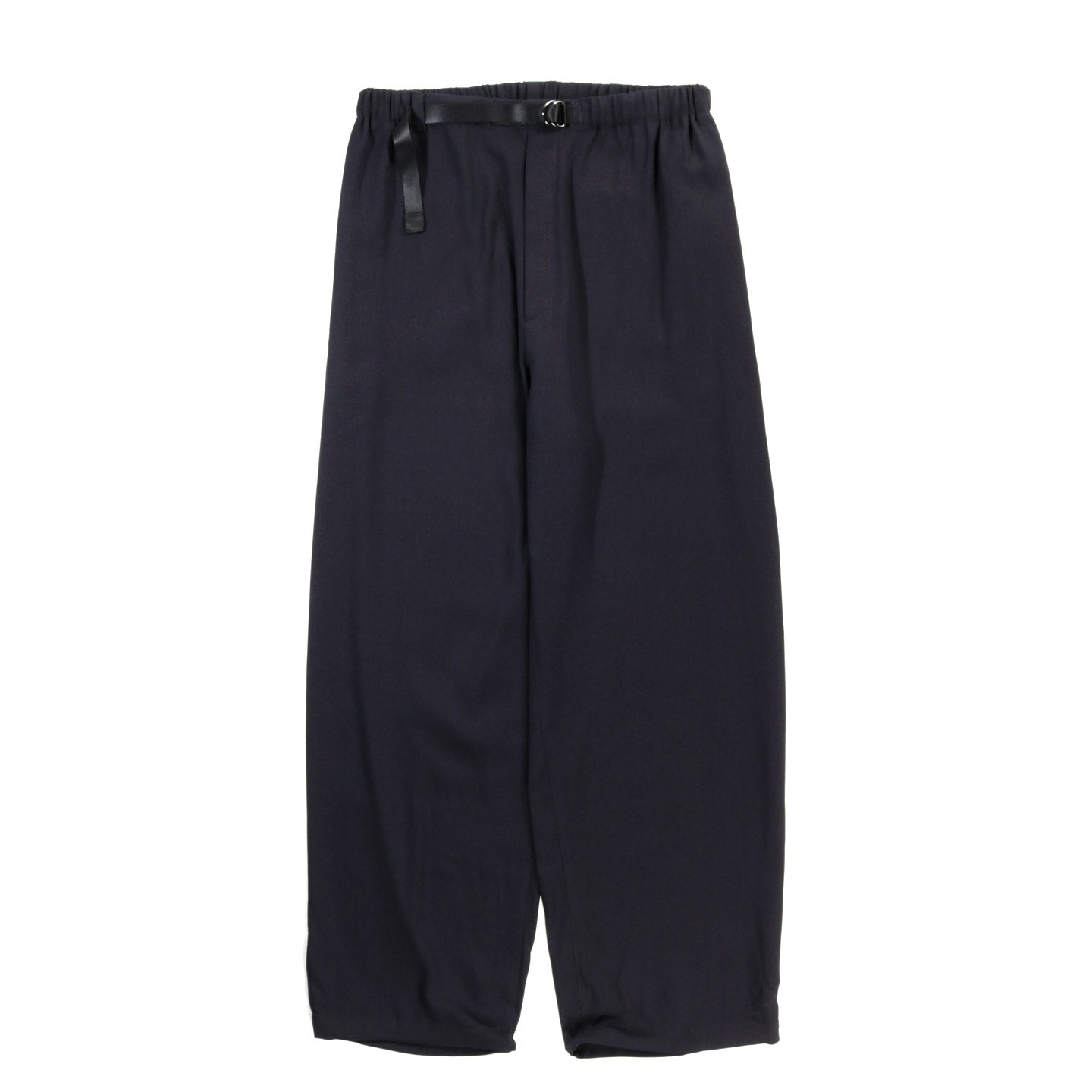 BLUE BLUE JAPAN STRETCH DRY TWILL DRAWSTRING PANTS DARK NAVY