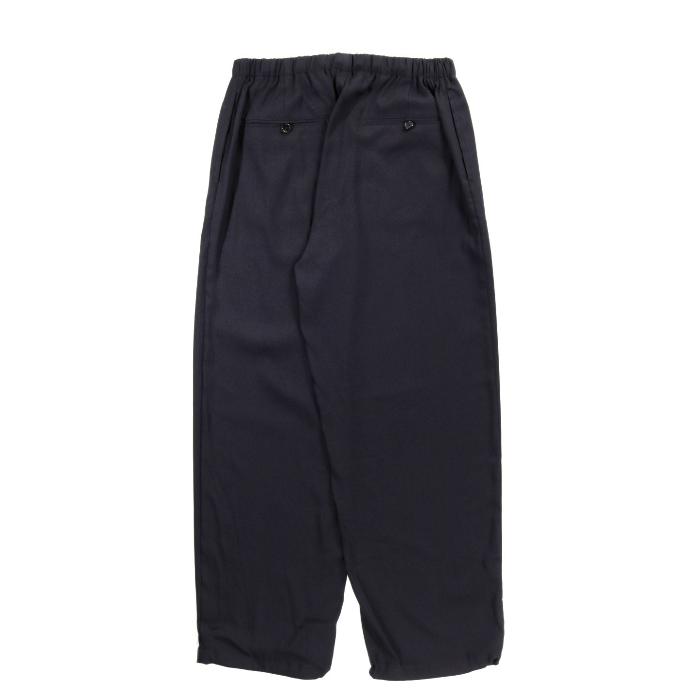 BLUE BLUE JAPAN STRETCH DRY TWILL DRAWSTRING PANTS DARK NAVY