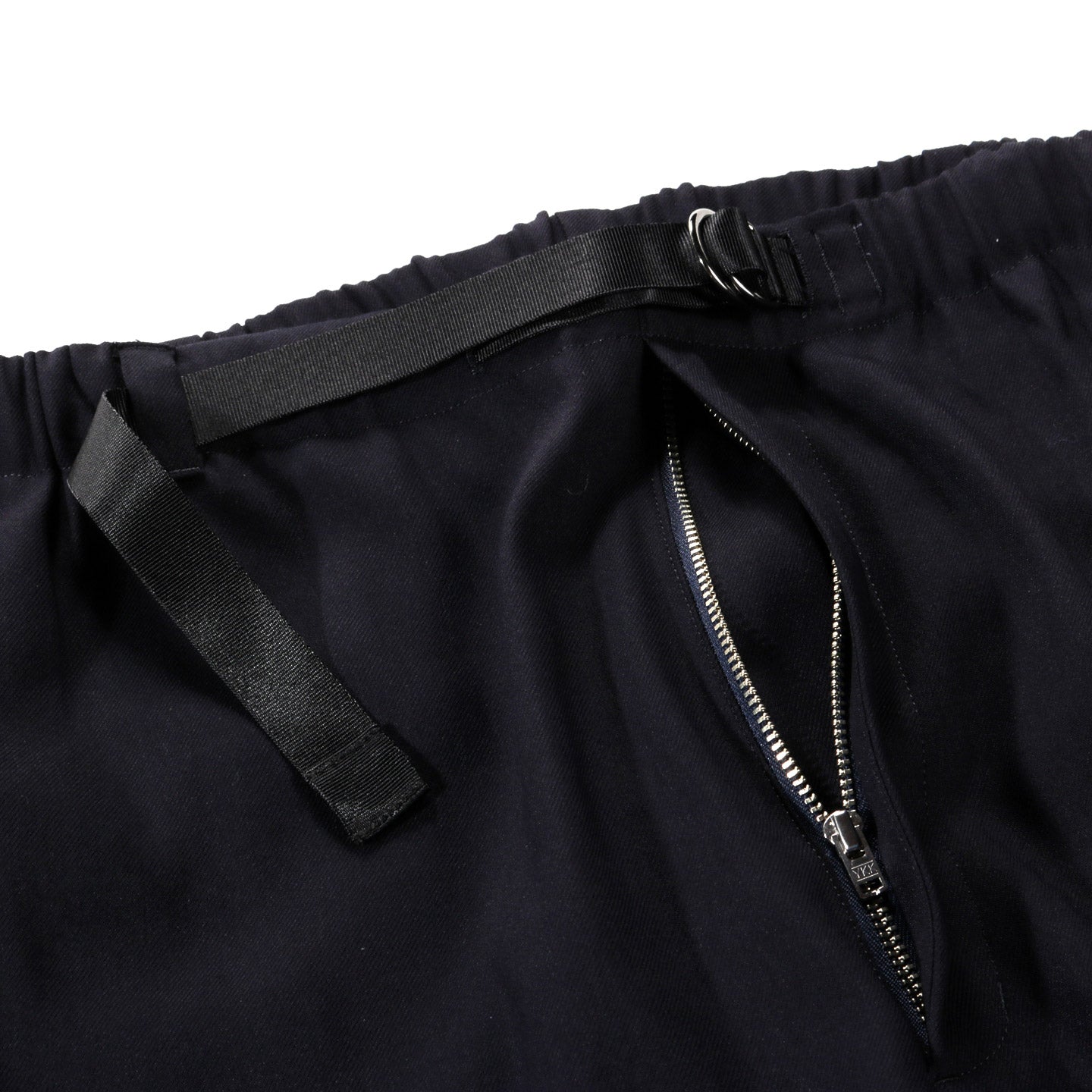 BLUE BLUE JAPAN STRETCH DRY TWILL DRAWSTRING PANTS DARK NAVY