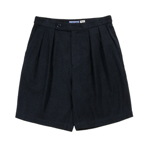 BLUE BLUE JAPAN MEYER LACE GURKHA SHORTS DARK NAVY