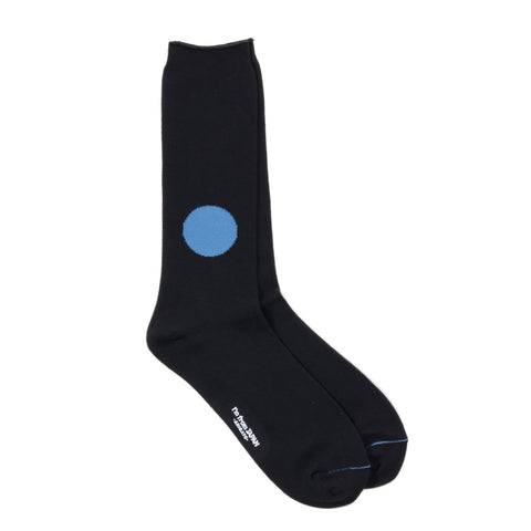 BLUE BLUE JAPAN FLAG SOCKS BLACK / BLUE