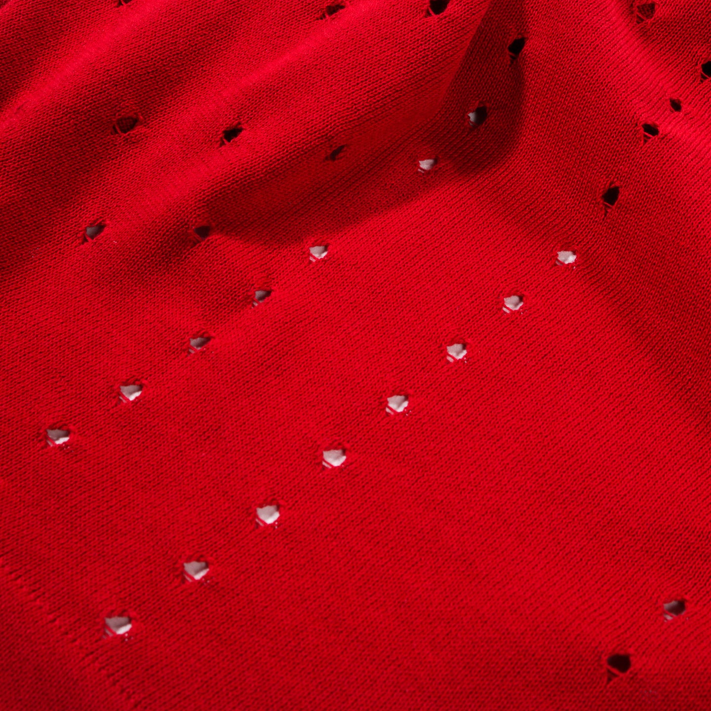COGNOMEN UK KNIT POLO RED