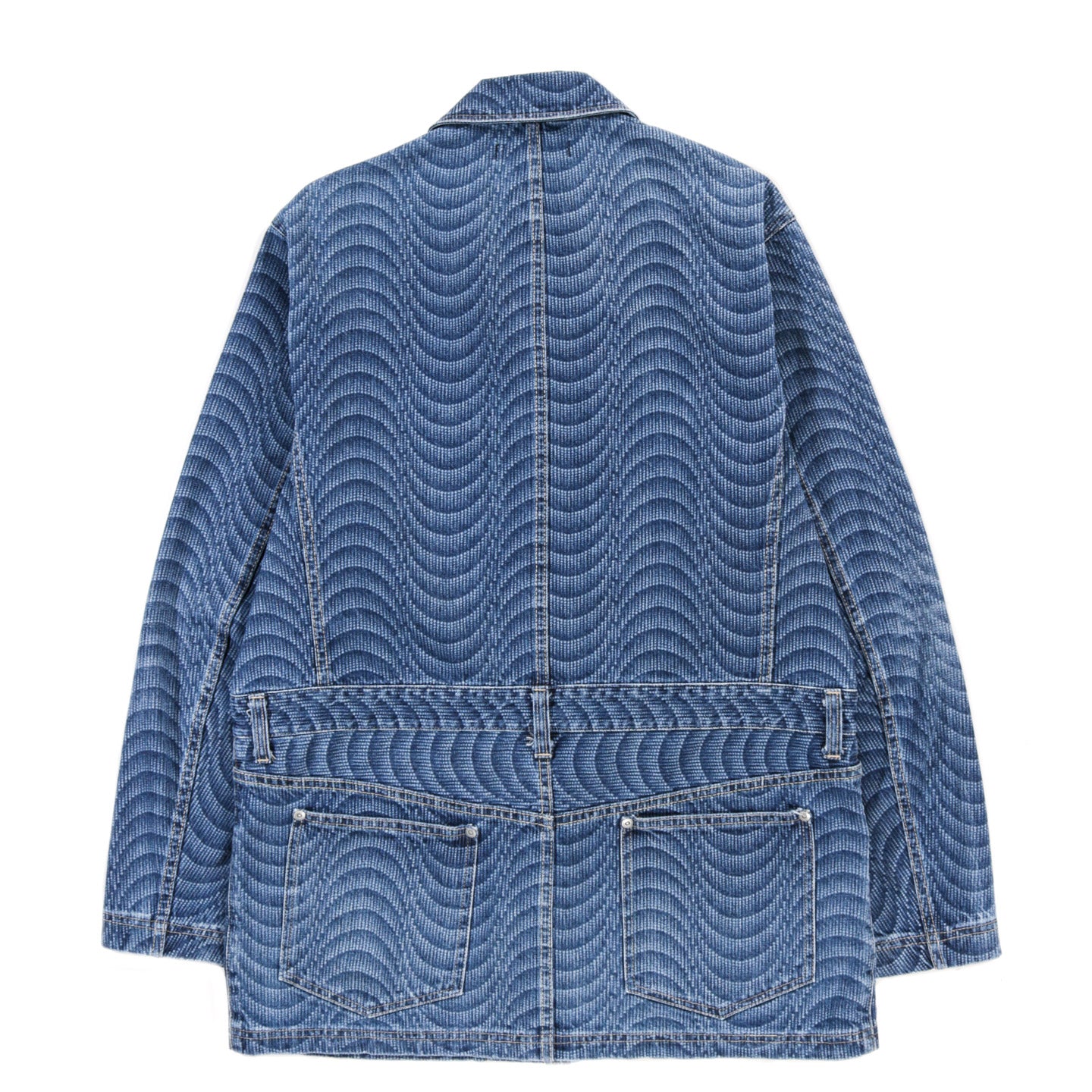 COGNOMEN UNITY PSYCHEDELIC DENIM JACKET INDIGO