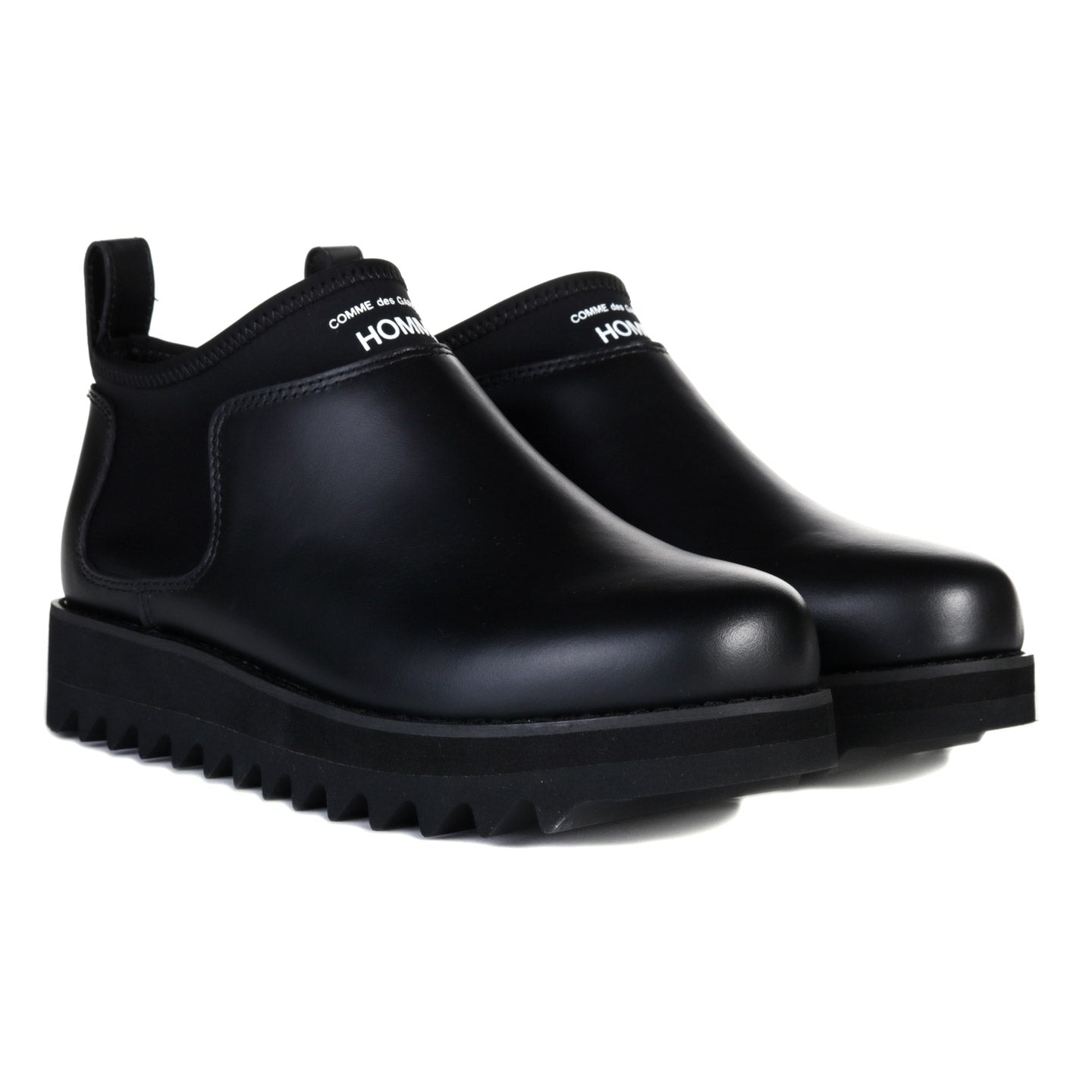 COMME DES GARCONS HOMME K106 PULL-ON BOOTS BLACK