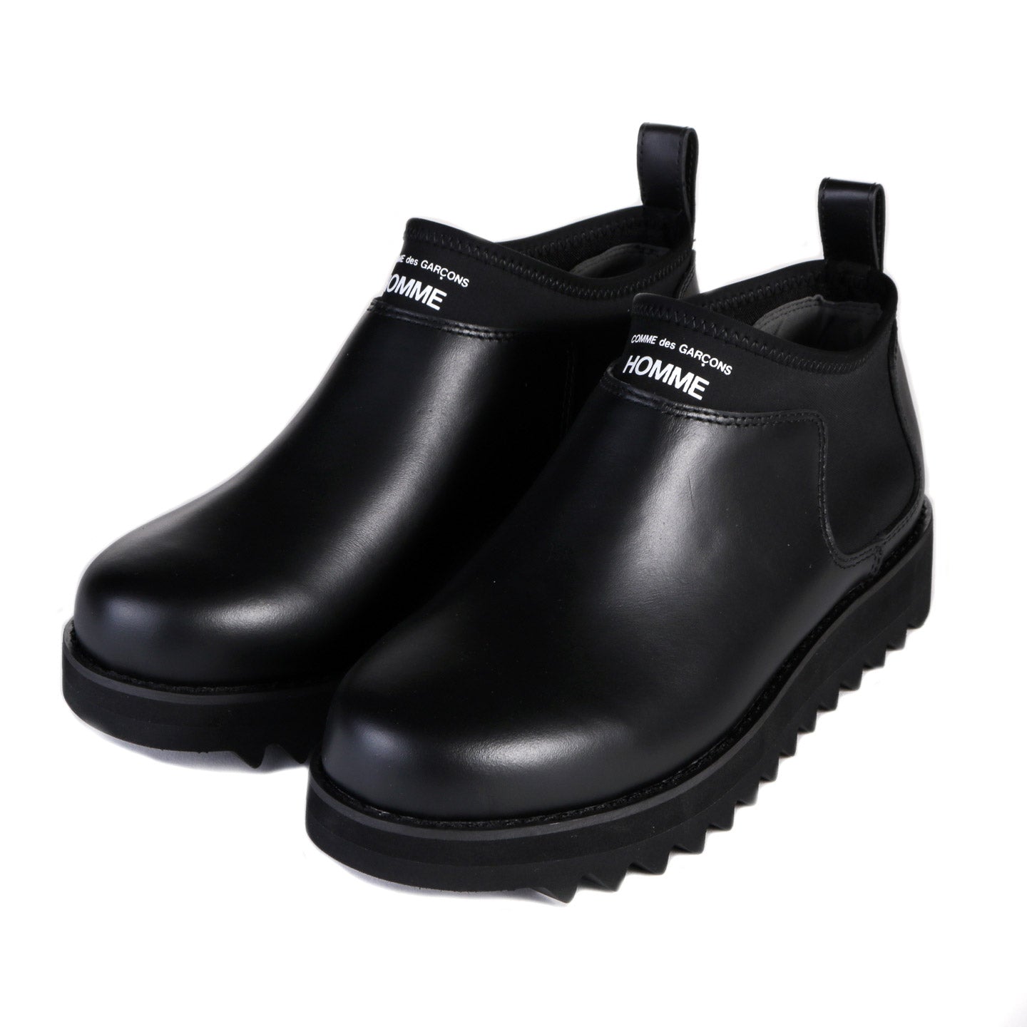 COMME DES GARCONS HOMME K106 PULL-ON BOOTS BLACK